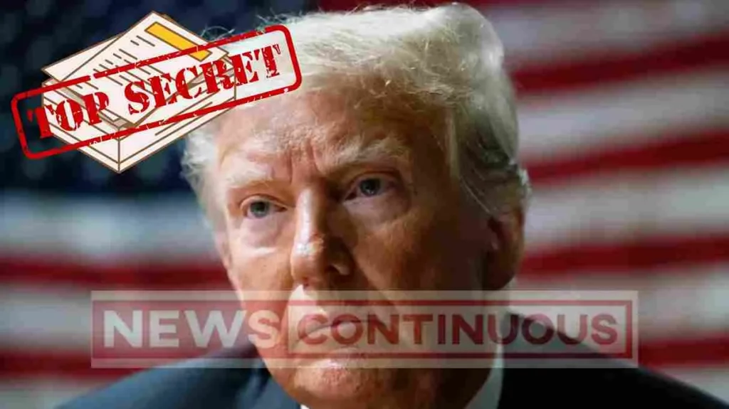 Donald Trump : will be sued for Criminal offense, alleged of keeping secret files with him