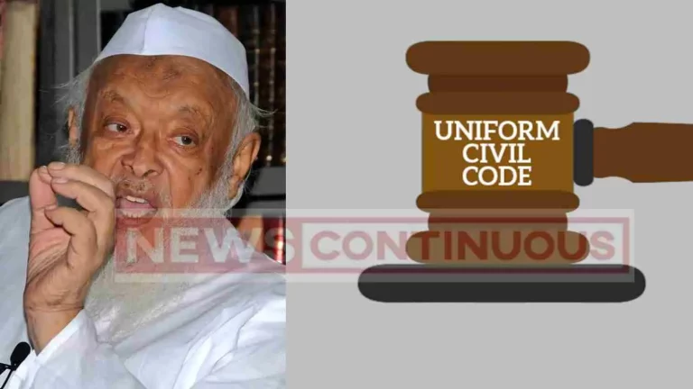 We will protest but will not take to the streets’, Arshad Madani said on the UCC dispute – No government after independence.. We will protest but will not take to the streets', Arshad Madani said on the UCC dispute - No government after independence..