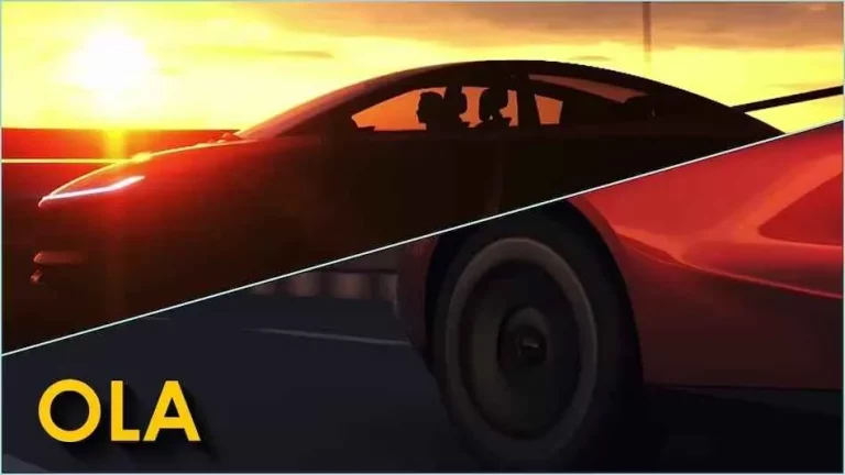 OLA Electric : The first glimpse of the Ola electric car, the look and design is awesome