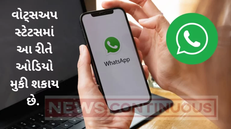 You can put audio status on WhatsApp