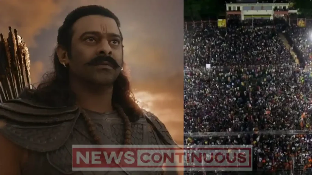 adipurush action trailer out prabhas kriti sanon launch mega event