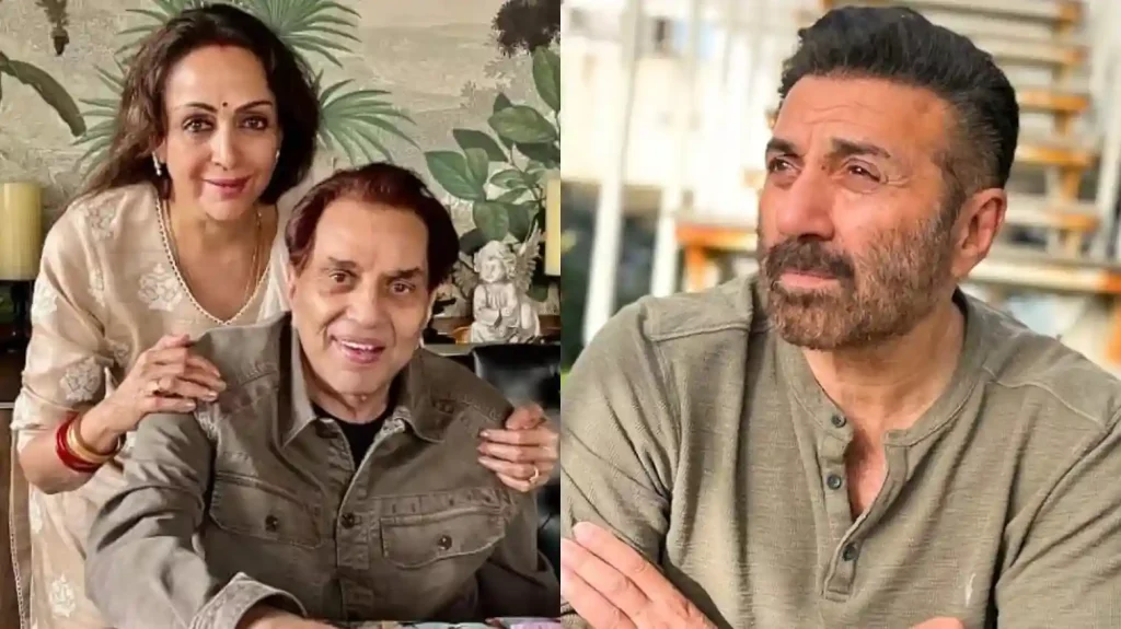 sunny deol relationship with dharmendra second wife hema malini actress made shocking revelations