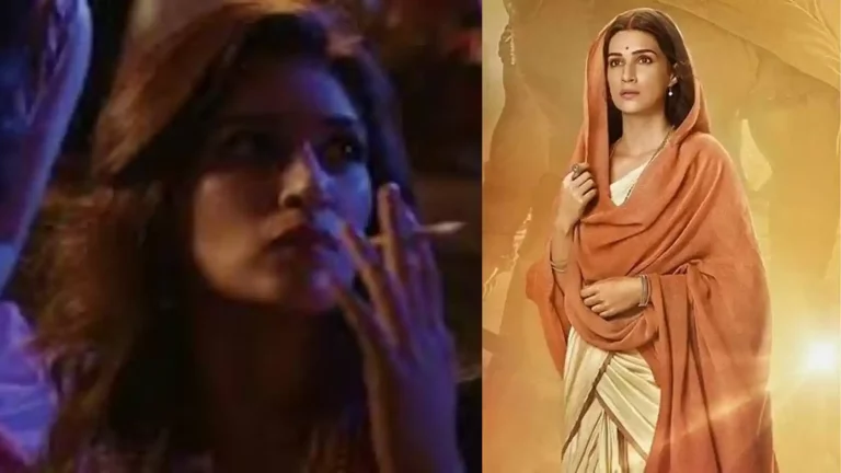 adipurush janaki fame kriti sanon have cigarette in bareilly ki barfi