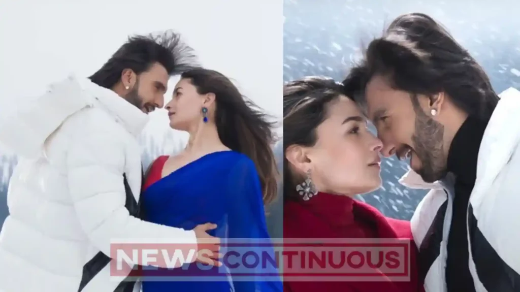 the first song of rock and rani love story was released the romance between the ranveer and alia