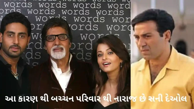 sunny deol never wants to work with amitabh bachchan and his family