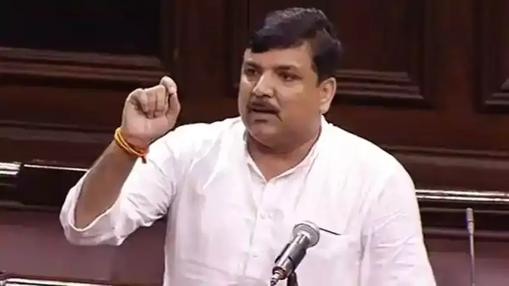 Rajya Sabha: Uproar in Rajya Sabha over Manipur, AAP MP Sanjay Singh suspended for the entire session, Piyush Goyal brought proposal
