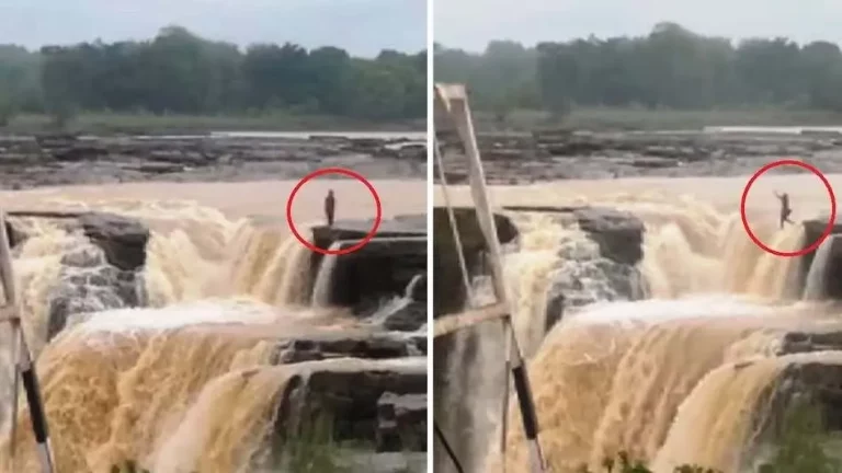 Chhattisgarh: Parents Scolded For Using mobile, then angry daughter jumps into ‘mini Niagara’, watch. VIDEO Chhattisgarh: Parents Scolded For Using mobile, then angry daughter jumps into 'mini Niagara', watch. VIDEO