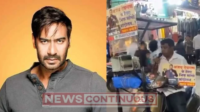 bheek maango andolan upset with ajay devgn online gaming ad nashik man begs on street