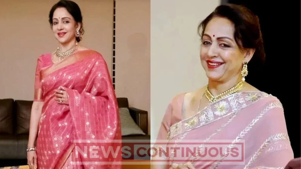 hema malini reveals director wanted me to remove saree pin