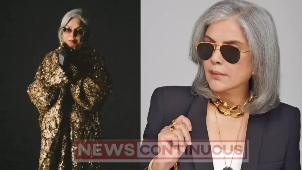 71 year old zeenat aman became rapper