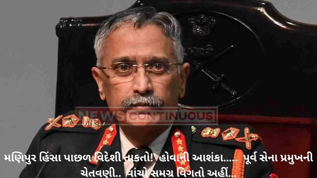 Manipur Violence: 'Serious implications of instability in border states, foreign forces behind Manipur violence!', warns ex-army chief on Northeast movements