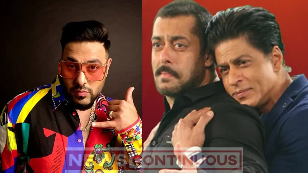raper badshah reveals shah rukh khan salman khan patch up story