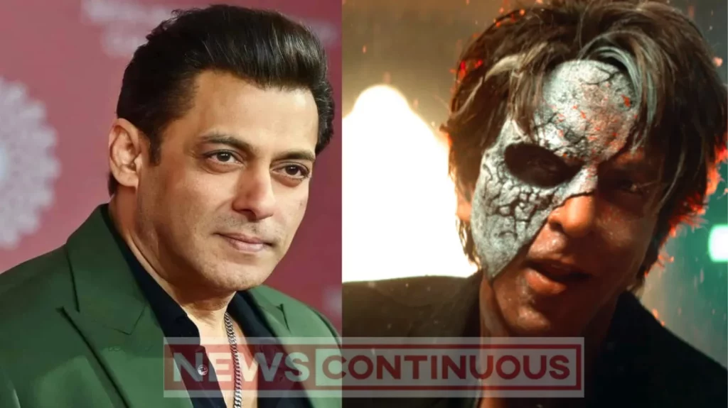 salman khan gives a shoutout to shahrukh khan film assures watching his jawan first day first show