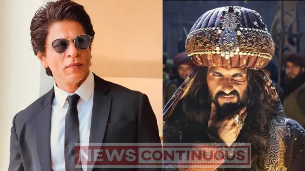 shahrukh khan rejected sanjay leela bhansali padmaavat due to this reason