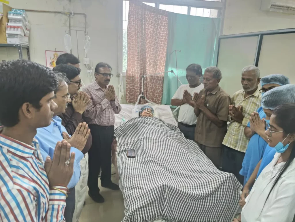 another organ donation from surats navi civil 33rd organ donation in last 6 months