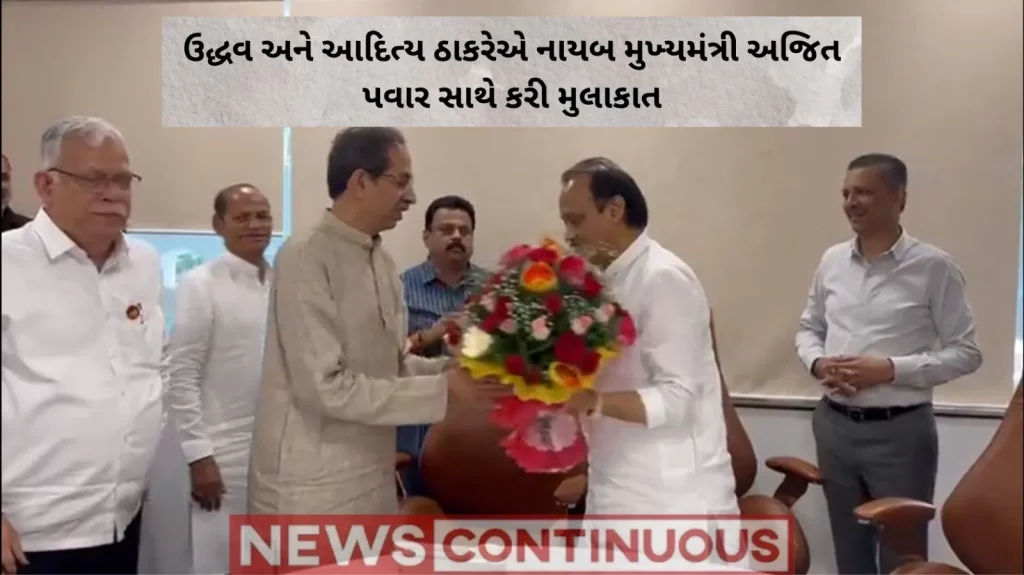 Uddhav Thackeray Aaditya Thackeray Meets Dcm Ajit Pawar In Mumbai