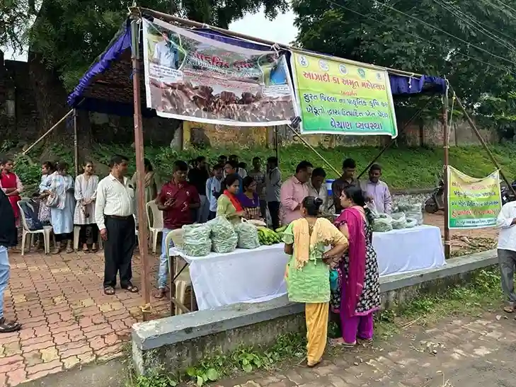 75 farmers per Gram Panchayat towards natural agriculture under Azadi Ka Amrit Mohotsav.