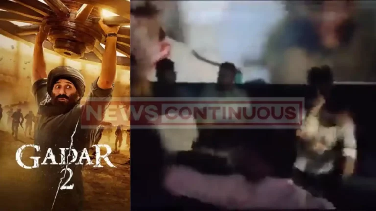 Gadar 2 : Fight Breaks Out Inside Bareilly Theatre Screening Gadar 2