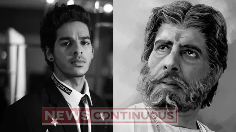 Ishaan khatter pulled amitabh bachchan beard on film sooryavansham set