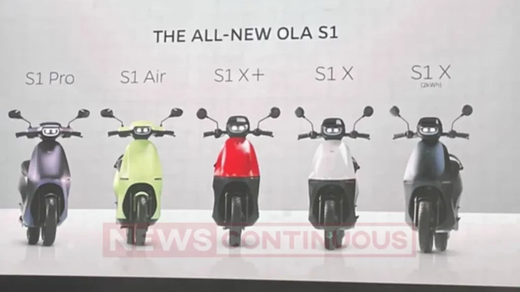 Ola Electric : Ola S1X and S1X+ launched, are the most affordable electric scooters in lineup