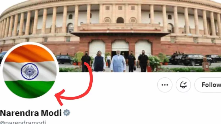 PM Modi Tricolor DP: On PM Modi's appeal, BJP leaders changed DP on 'X', verification tick disappeared as soon as tricolor picture was posted