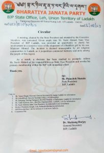 Ladakh: Ladakh BJP Veteran, 74, Pays Price After Son Elopes With Buddhist Woman