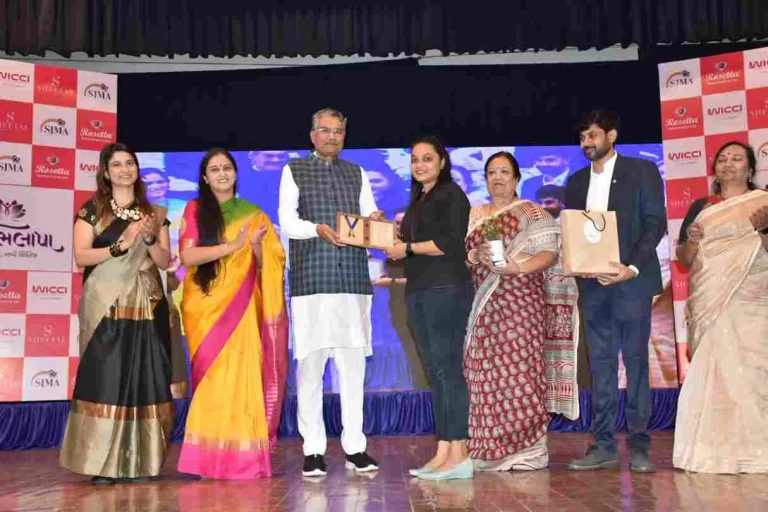 Surat Jewelery Manufacturing Assoc at Varachha for the purpose of empowering women. And WICCI organized 'Abhilasha' program