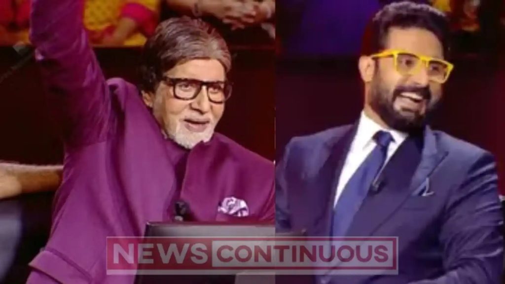 amitabh bachchan acted as drunk man in kbc on ghoomer director r balki demand