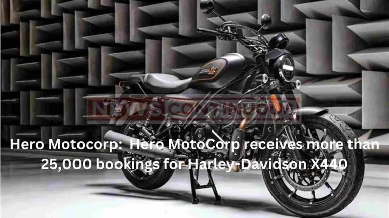 Hero Motocorp: Hero MotoCorp receives more than 25,000 bookings for Harley-Davidson X440