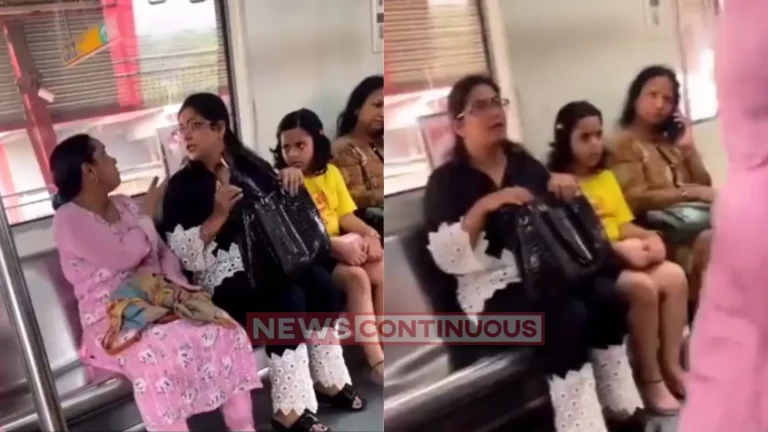 Delhi Metro : Another Video Of 2 Women Engaging In Heated Argument Surfaces From Delhi Metro