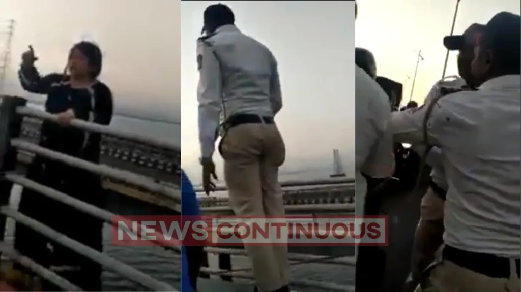 KUDOS: Traffic cops fail suicide attempt, save woman from jumping off Vashi Bridge