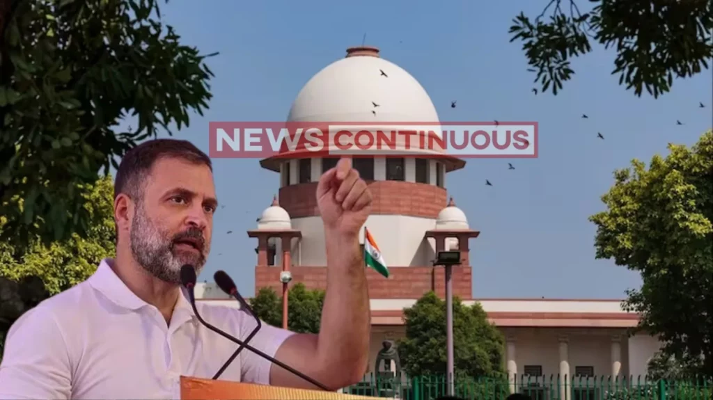 Rahul Gandhi Defamation Case: Rahul Gandhi filed answer in supreme court