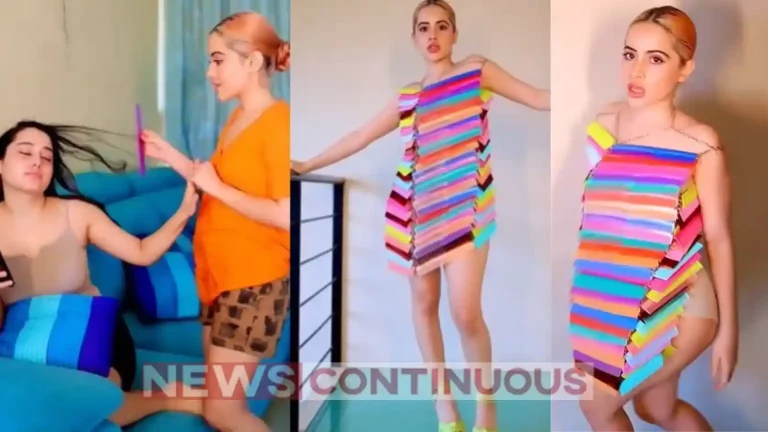 urfi javed comb dress new look viral