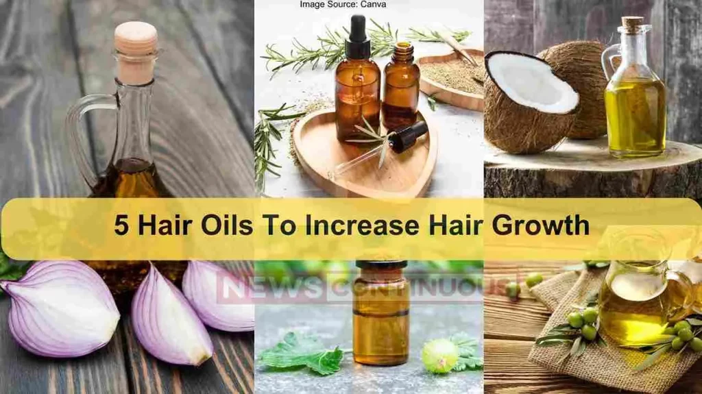 5 oils to increase hair density and boost hair growth