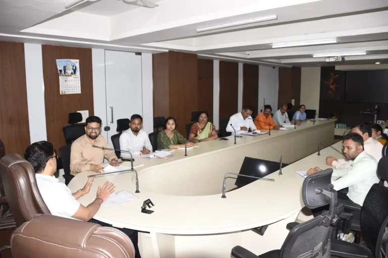 A meeting of the Child Labor Task Force Committee was held under the chairmanship of District Collector Ayush Oak.