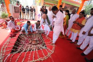  Amit Shah Inaugurated and laid foundation stones of various development works of AMC and AUDA worth 1651 crores today in Gandhinagar, Gujarat
