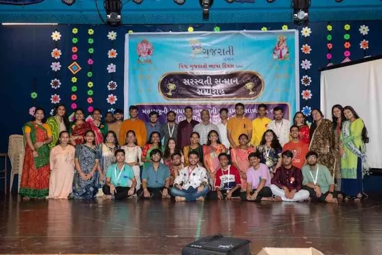 The Mumbai Gujarati Association celebrated a grand Saraswati Samman Samaroh 2023 felicitating the mother tongue Gujarati medium schools and students of Maharashtra. The Mumbai Gujarati Association celebrated a grand Saraswati Samman Samaroh 2023 felicitating the mother tongue Gujarati medium schools and students of Maharashtra.