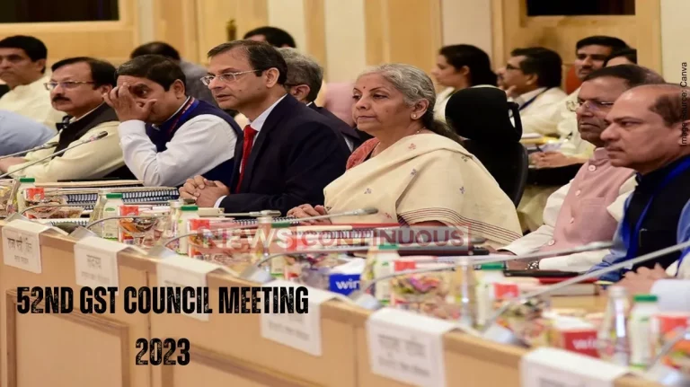 GST Council Meeting:  Gst Council 52nd Meeting Will Be Held On 7th October 2023 Know Details GST Council Meeting: Gst Council 52nd Meeting Will Be Held On 7th October 2023 Know Details