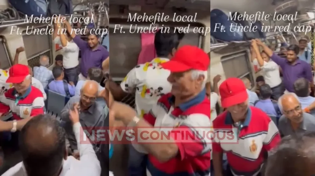 Mumbai Local: Video of old man dancing in Mumbai local train goes viral