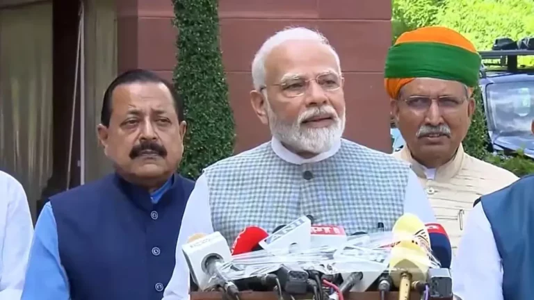 PM Modi: PM Modi's address before the special session of Parliament