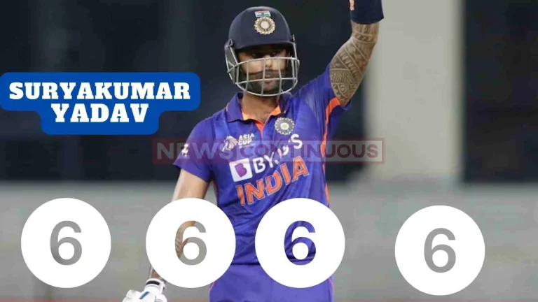 Suryakumar Yadav made a fuss! Hit 4 sixes in one over... Many records were broken...