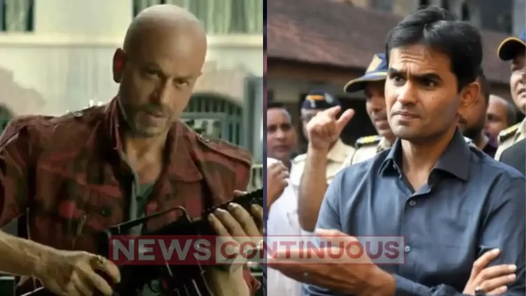 shahrukh khan vs sameer wankhede: sameer wankhede cryptic tweet viral after shah rukh khan jawan  dialouge shahrukh khan vs sameer wankhede: sameer wankhede cryptic tweet viral after shah rukh khan jawan dialouge