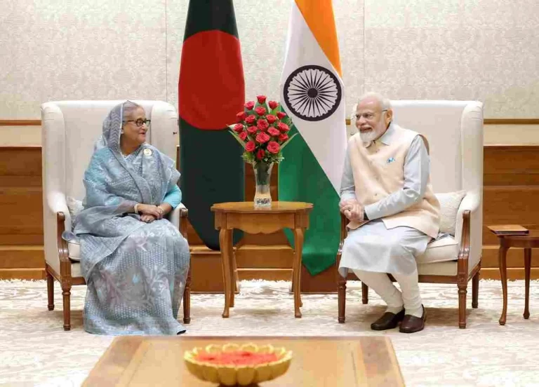 The Prime Minister met with His Excellency Sheikh Hasina, the Prime Minister of Bangladesh