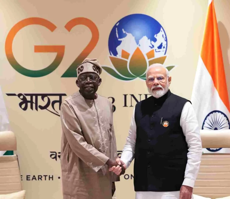 Prime Minister's meeting with the President of the Federal Republic of Nigeria