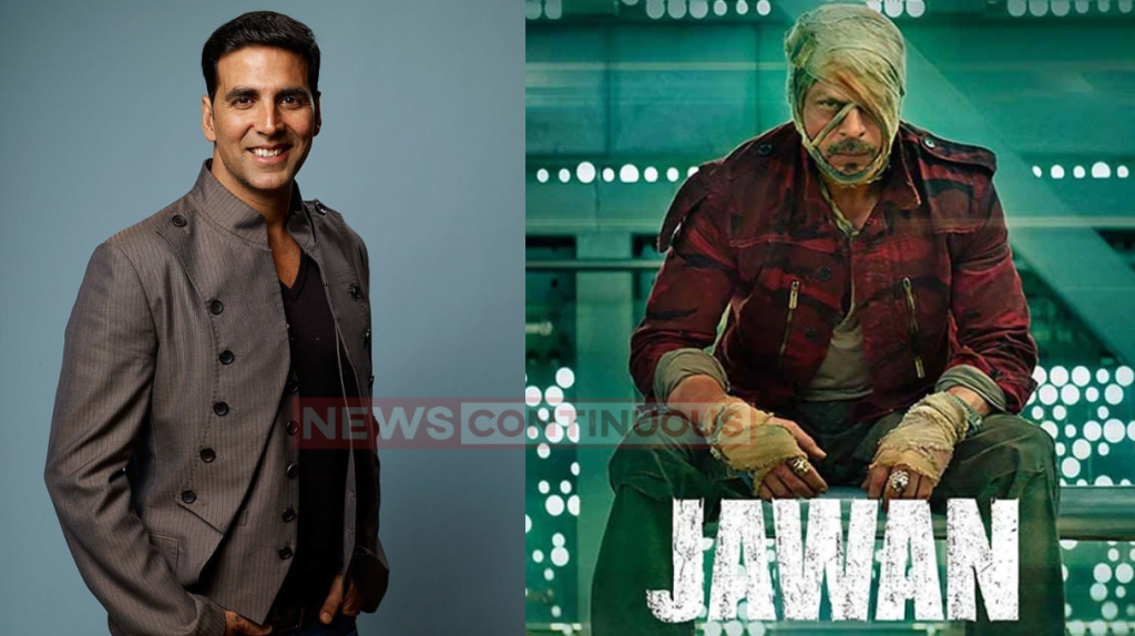 Jawan akshay kumar congratulate shahrukh khan on his film success srk replied to khiladi