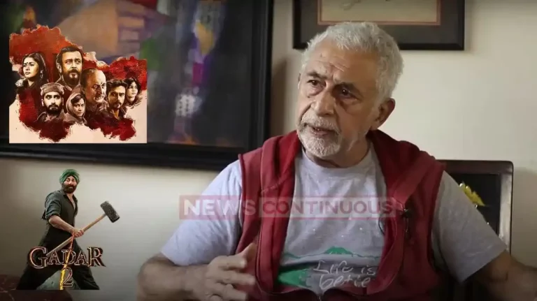 Naseeruddin shah says how films like gadar 2 kashmir files becoming super hit