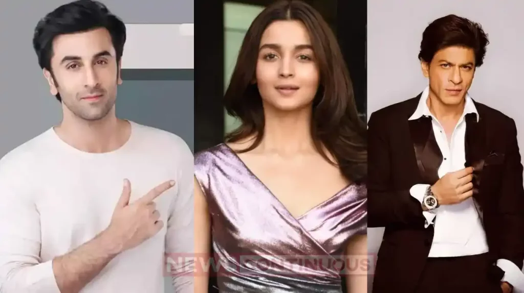 ranbir kapoor alia bhatt and sharukh khan came together in the steel company advertise