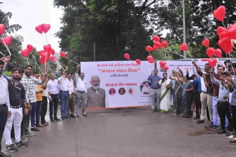 For the first time at Surat New Civil Hospital, Matrubha Sahi Abhiyan has been launched in Mother Tongue.
