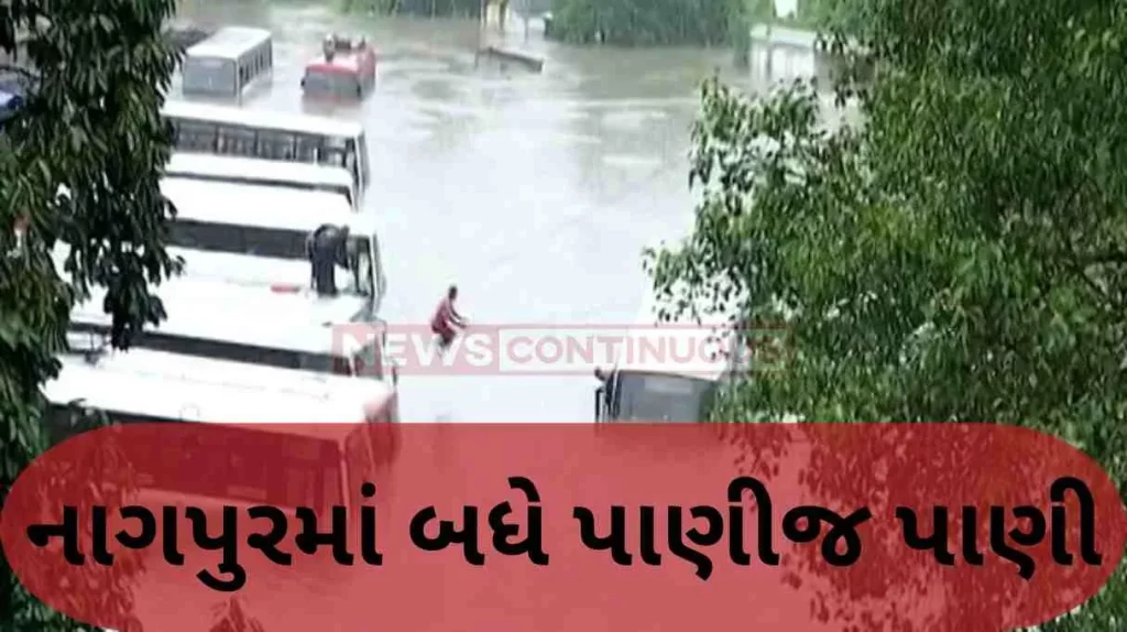 Weather in Nagpur : Heavy rain Brings Problem for Nagpur.
