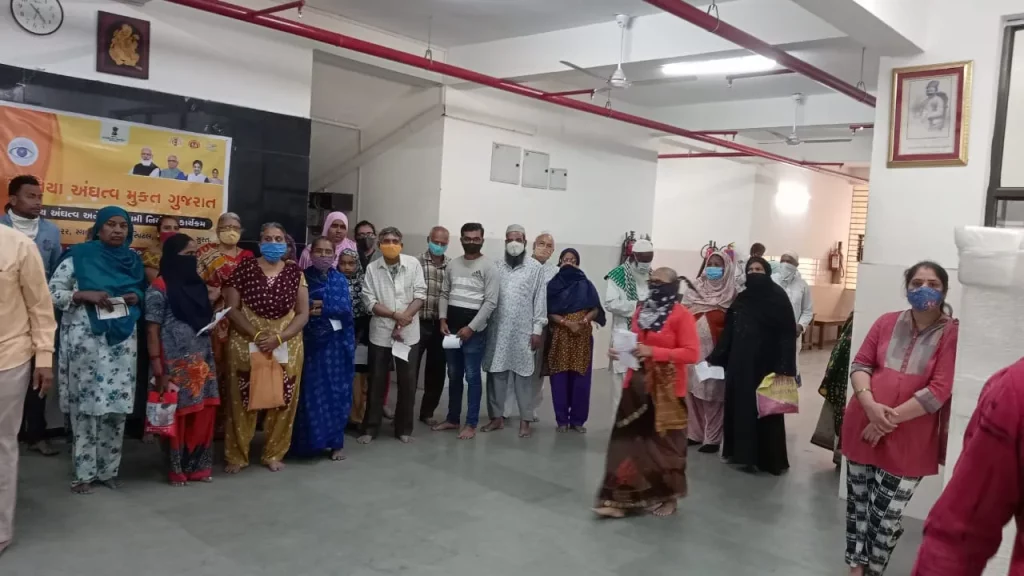 1,68,388 eye patients and 10,850 eye surgeries were performed free of cost in the old civil hospital at Chowkbazar in six years